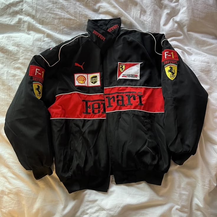 BLACK FERRARI JACKET