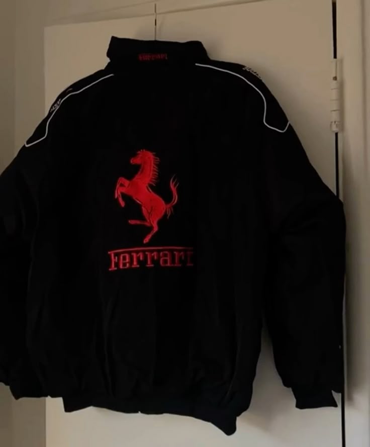 BLACK FERRARI JACKET