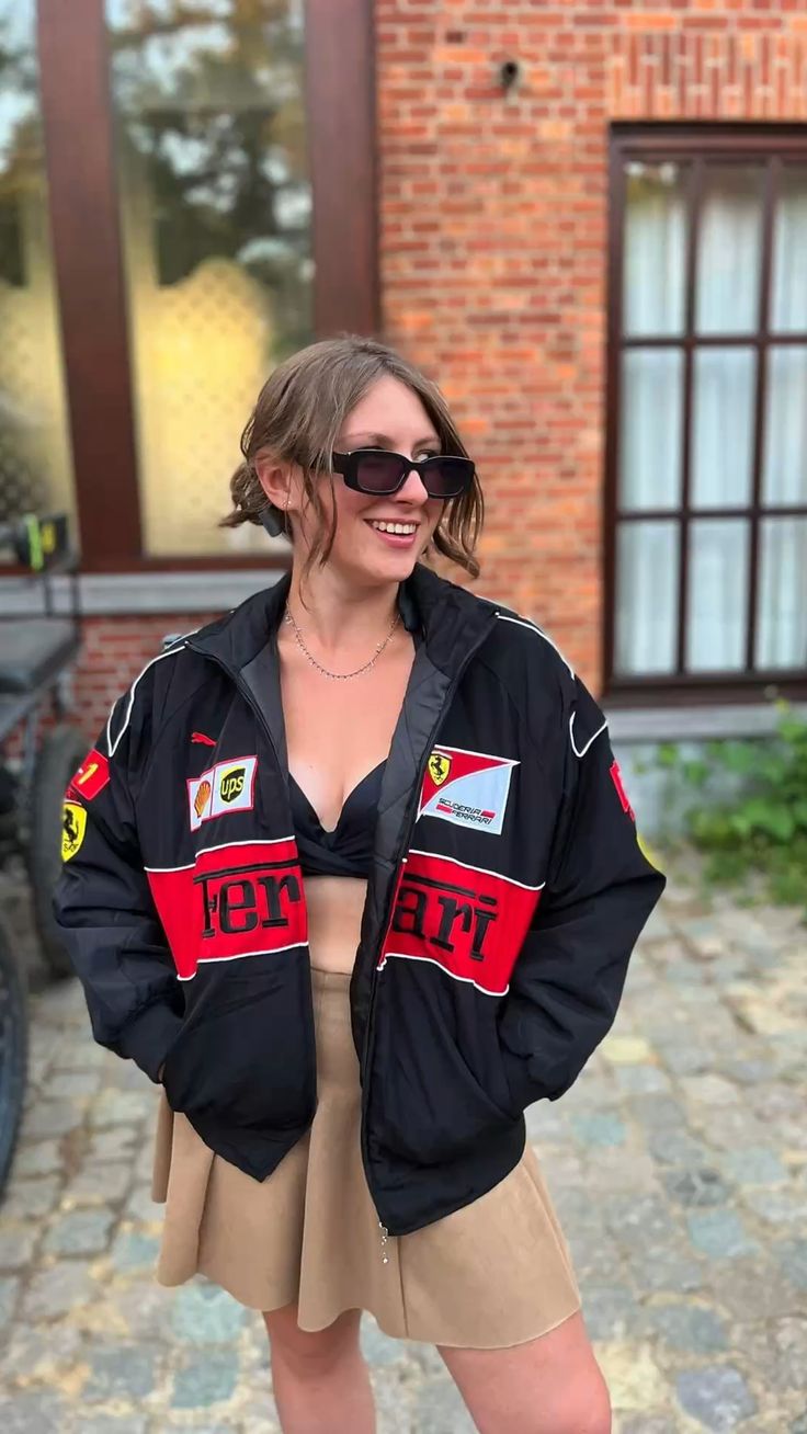 Ferrari Racing Black Jacket – Premium Motorsport Style Jacket for Men & Women