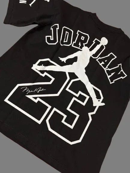 Air Jordan Black Oversized T-Shirt – Premium Streetwear Cotton Tee for Men & Women