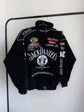 Jack Daniel’s Racing Jacket – Premium Black Vintage Biker Style Streetwear Jacket for Men & Women