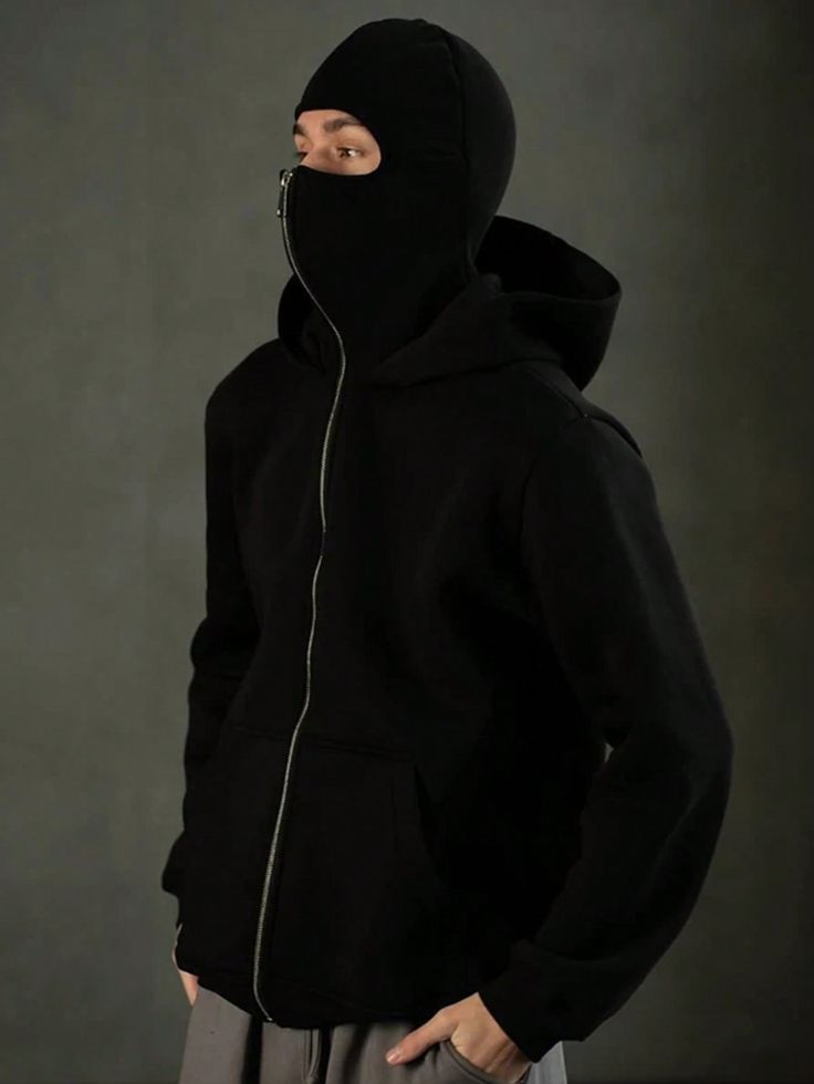 Balaclava Hoodie – Streetwear Winter Mask Hoodie