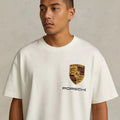 Porsche White Oversized T-Shirt – Premium Racing Streetwear