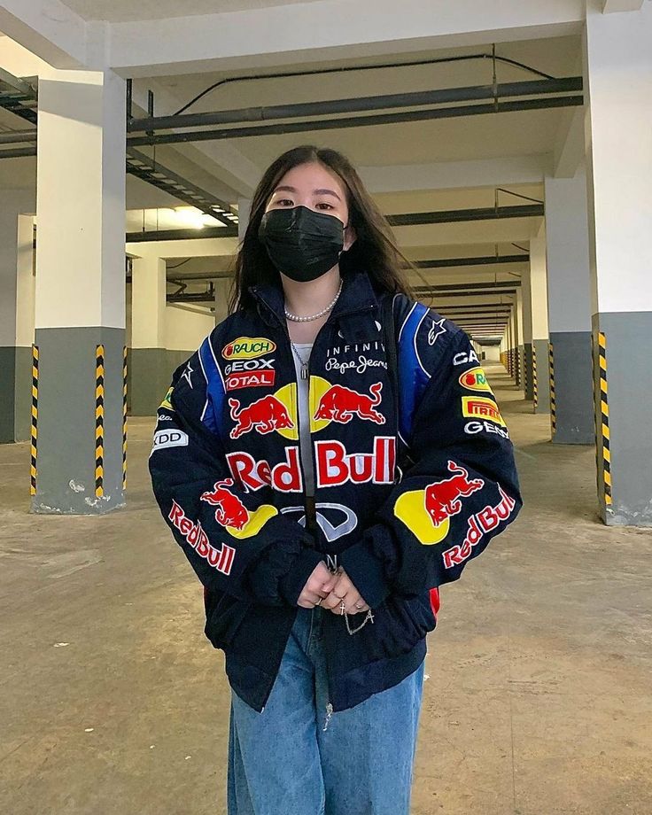 Red Bull Racing Puffer Jacket – Premium Winter Streetwear Jacket for Men & Women