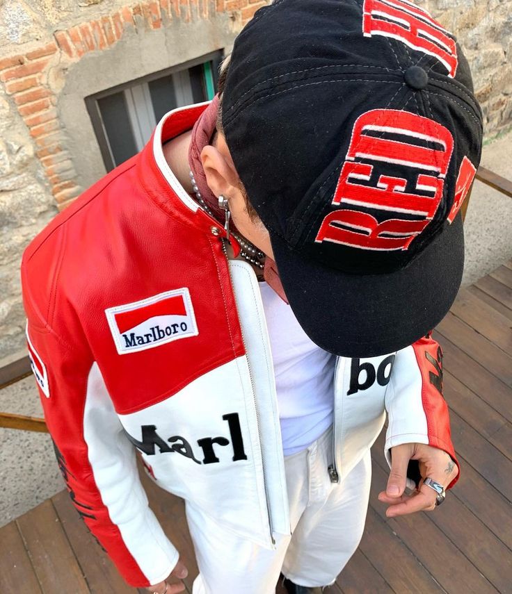 Marlboro Racing Style Jacket – Vintage Motorsport Streetwear Jacket for Men & Women