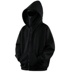Balaclava Hoodie - Full Zip Streetwear Hoodie
