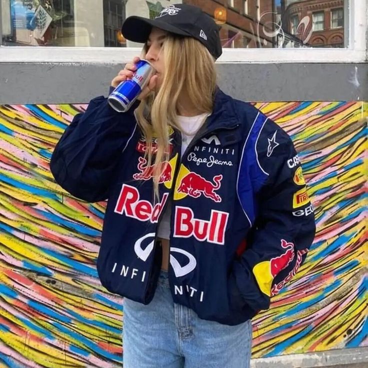 Red Bull Racing Puffer Jacket – Premium Winter Streetwear Jacket for Men & Women