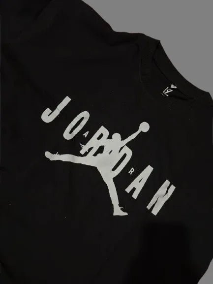 Air Jordan Black Oversized T-Shirt – Premium Streetwear Cotton Tee for Men & Women