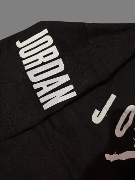 Air Jordan Black Oversized T-Shirt – Premium Streetwear Cotton Tee for Men & Women
