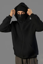 Balaclava Hoodie - Full Zip Streetwear Hoodie